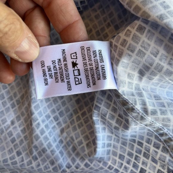 Robert Graham Mens Button Down Shirt Medium - Picture 14 of 14